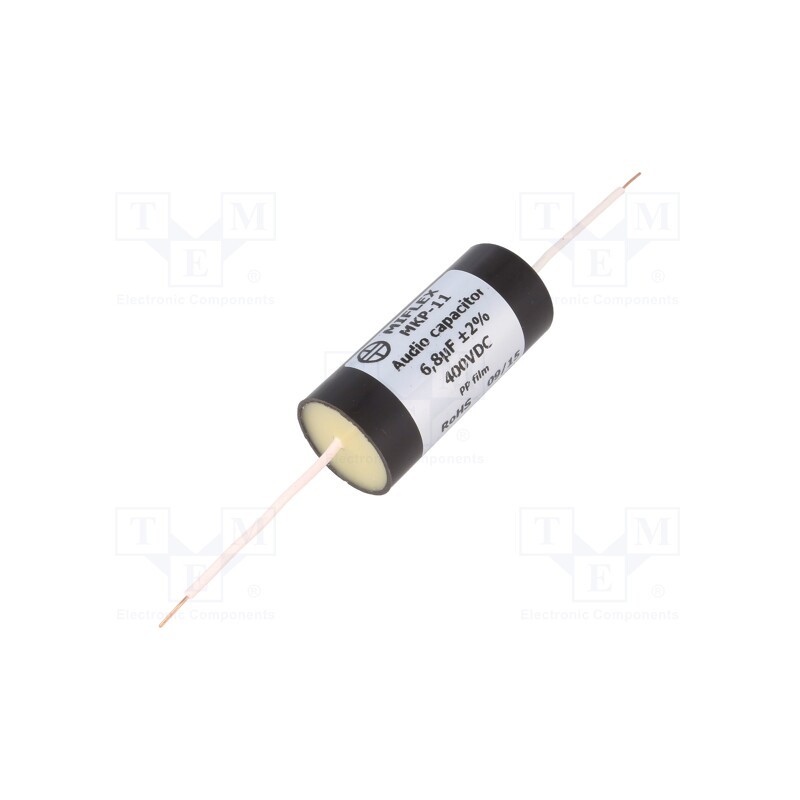 1 pcs x MIFLEX - MKP11G568G-C - Capacitor: polypropylene, 6.8uF, 400VDC, ±2%, Ø30x65mm, -25÷85°C