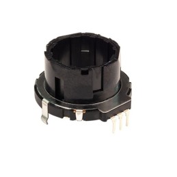 1 pcs - Bourns 15 Pulse Incremental Mechanical Rotary Encoder with a 3 mm (Not Indexed)