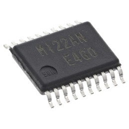 2 pcs - Renesas Electronics R5F2M122ANSPU0, 16bit R8C Microcontroller, R8C/M12A, 20MHz, 8 kB Flash, 20-Pin LSSOP