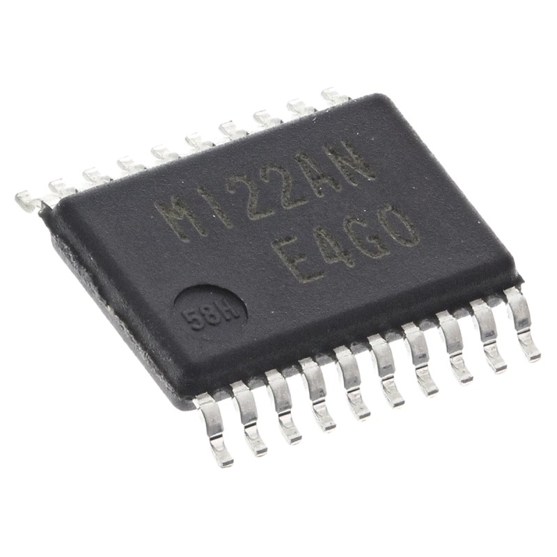 2 pcs - Renesas Electronics R5F2M122ANSPU0, 16bit R8C Microcontroller, R8C/M12A, 20MHz, 8 kB Flash, 20-Pin LSSOP
