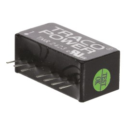1 pcs - TRACOPOWER TMR 2 DC-DC Converter, ±15V dc/ ±65mA Output, 18 - 36 V dc Input, 2W, Through Hole, +85°C Max Temp