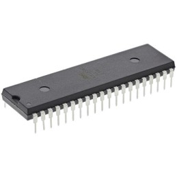 2 pcs - Microchip AT89C55WD-24PU, 8bit 8051 Microcontroller, AT89, 24MHz, 20 kB Flash, 40-Pin PDIP