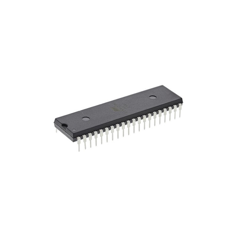 2 pcs - Microchip AT89C55WD-24PU, 8bit 8051 Microcontroller, AT89, 24MHz, 20 kB Flash, 40-Pin PDIP