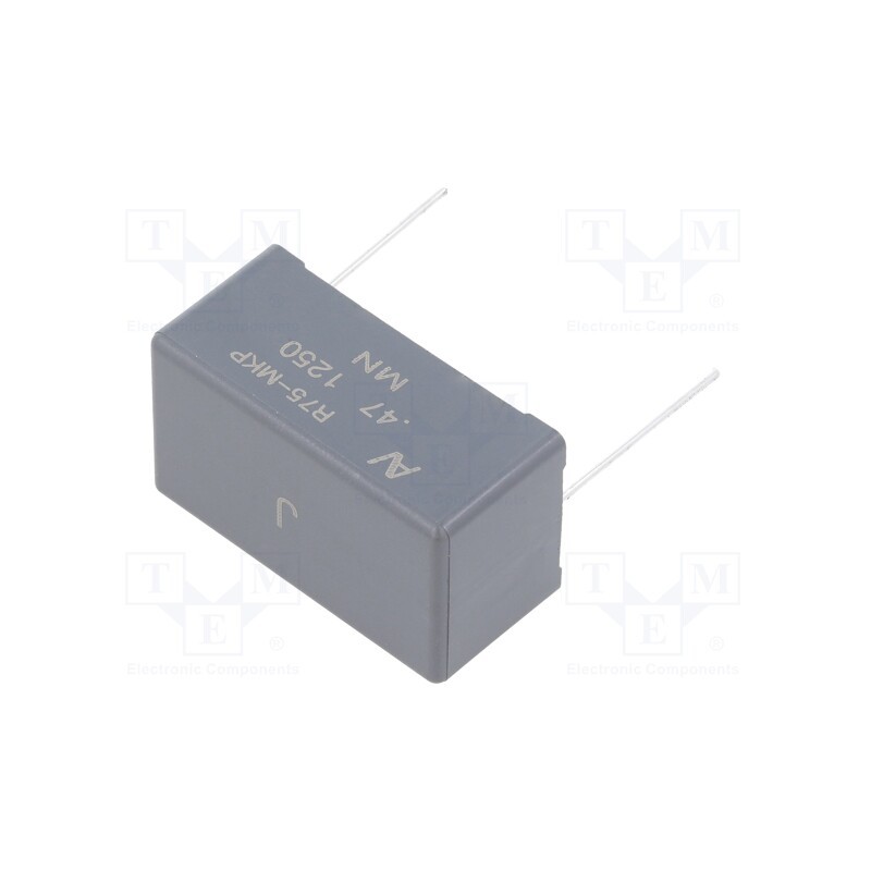 1 pcs x KEMET - R75RW347050L4J - Capacitor: polypropylene, 0.47uF, 41.5x19x24mm, THT, ±5%, 37.5mm