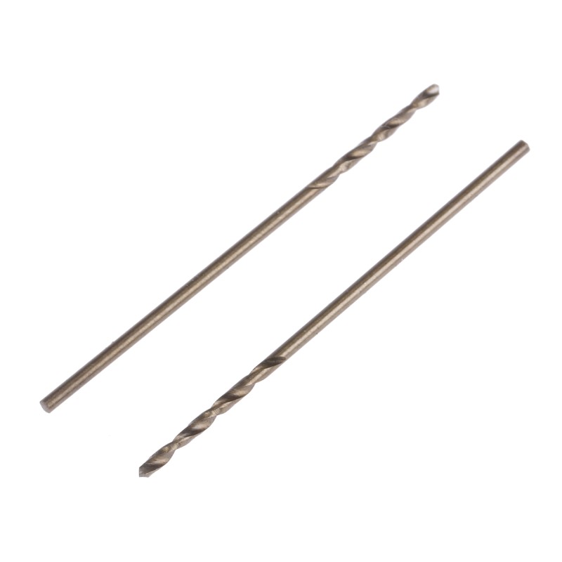 10 pcs - Bosch HSS Twist Drill Bit, 1mm Diameter, 34 mm Overall