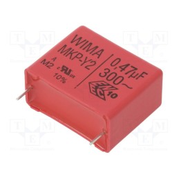 1 pcs x WIMA - MKY22W34706F00KSSD - Capacitor: polypropylene, 470nF, 31.5x15x26mm, THT, ±10%, 27.5mm
