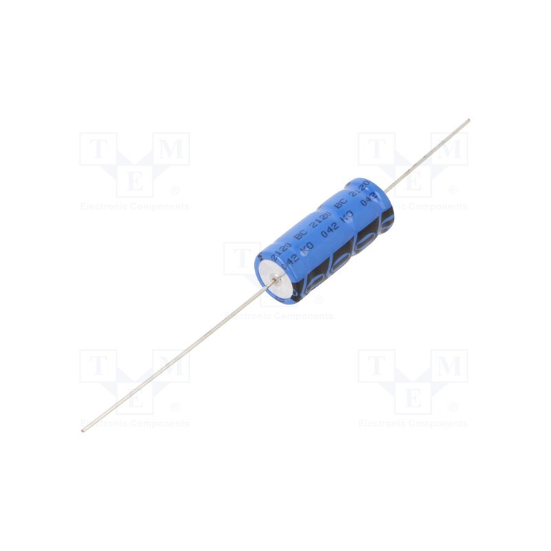 1 pcs x VISHAY - MAL204217109E3 - Capacitor: electrolytic, THT, 10uF, 450VDC, Ø12.5x30mm, ±20%
