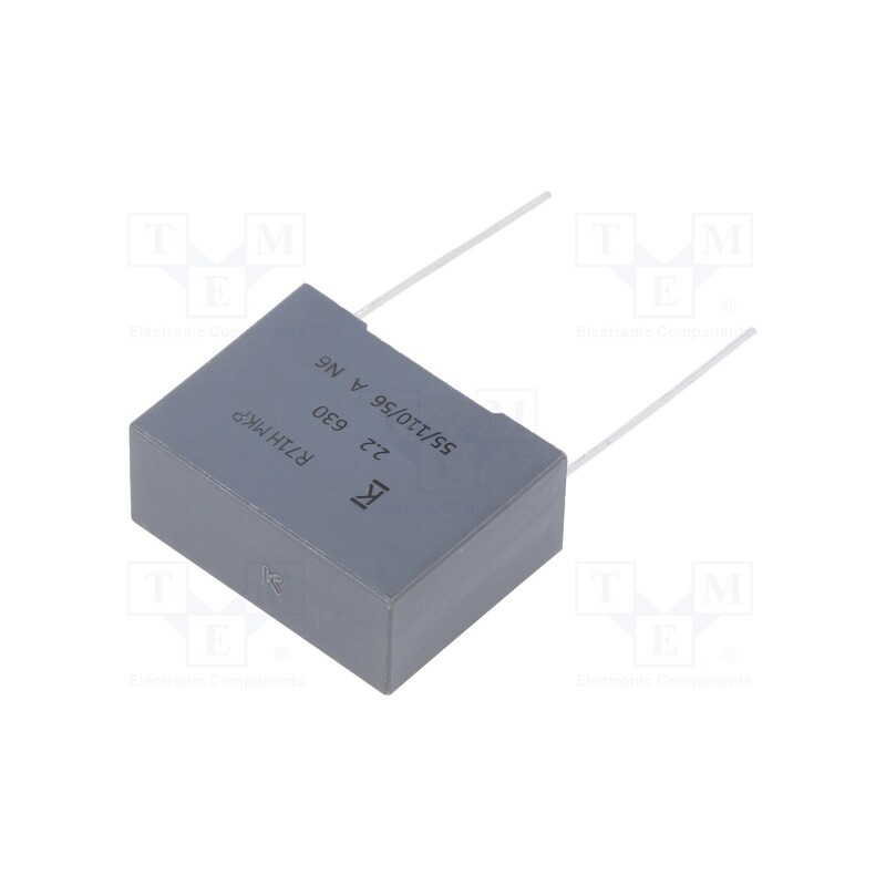 1 pcs x KEMET - R71PN422050H6K - Capacitor: polypropylene, 2.2uF, 26.5x20x11mm, THT, ±10%, 22.5mm