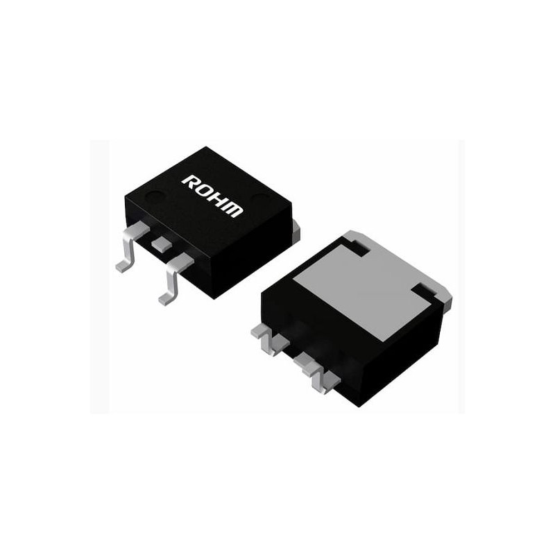 2 pcs - N-Channel MOSFET, 45 A, 200 V, 3-Pin D2PAK ROHM RCJ451N20TL