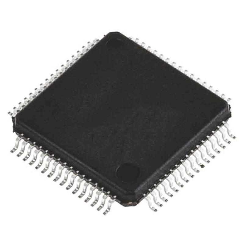 2 pcs - STMicroelectronics STM32F091RCT7, 32bit ARM Cortex M0 Microcontroller, STM32F0, 48MHz, 256 kB Flash, 64-Pin LQFP