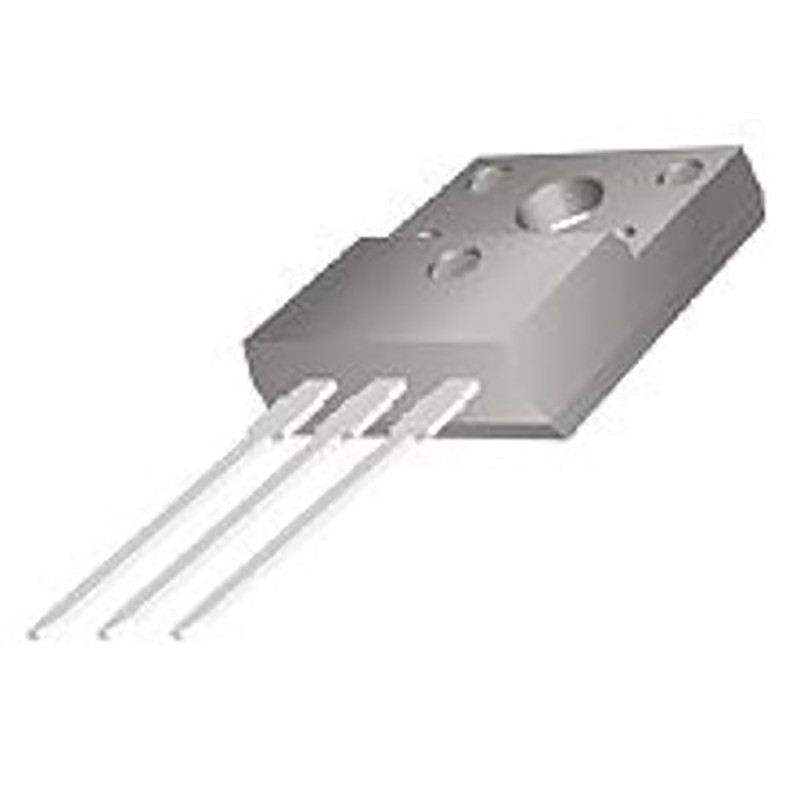 10 pcs - onsemi FJPF5027OTU NPN Transistor, 3 A, 800 V, 3-Pin TO-220F