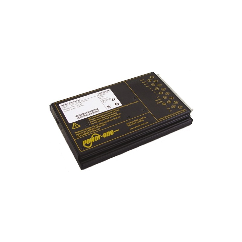 1 pcs - BEL POWER SOLUTIONS INC Q DC-DC Converter, ±12V dc/ 5A Output, 14.4 - 36 V dc Input, 120W, Rack Mount, +71°C Max