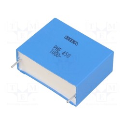 1 pcs x KEMET - PHE450PR7100JR02R06L2 - Capacitor: polypropylene, 1uF, 41x16.5x32mm, THT, ±5%, 37.5mm