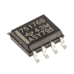 10 pcs - Texas Instruments SN75176BD Line Transceiver, 8-Pin SOIC