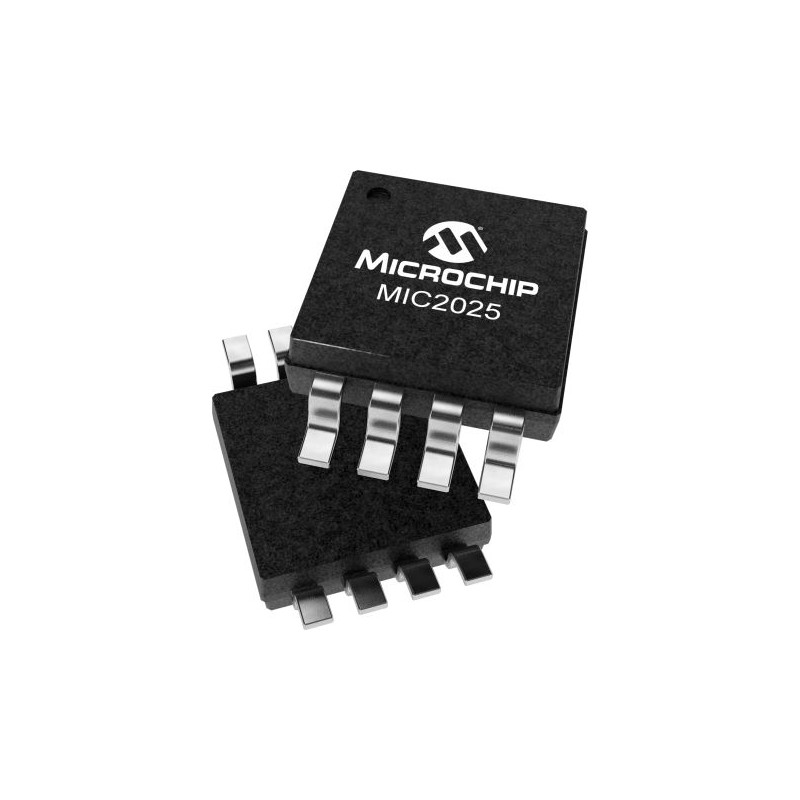 10 pcs - Microchip MIC2025-1YMM-TR, 1High Side, High Side Power Switch IC 8-Pin, SOIC