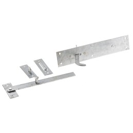 1 pcs - RS PRO Galvanised Steel Gate Latch