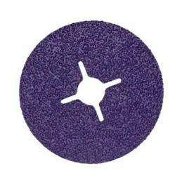 100 pcs - 3M Cubitron II Ceramic Sanding Disc, 115mm, 36+ Grade, 483μm Grit, 7100242885, 100 in pack