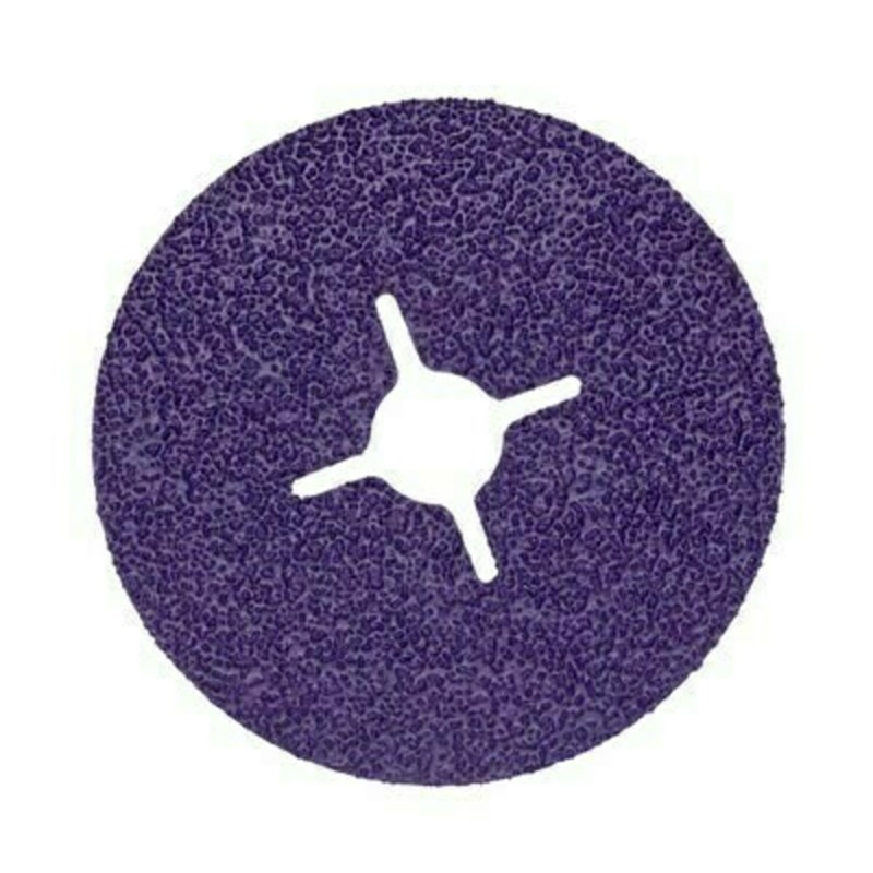 100 pcs - 3M Cubitron II Ceramic Sanding Disc, 115mm, 36+ Grade, 483μm Grit, 7100242885, 100 in pack