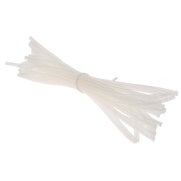 5 pcs - RS PRO Halogen Free Heat Shrink Tubing, Clear 1.6mm Sleeve Dia. x 1.2m Length 2:1 Ratio