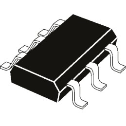20 pcs - Dual N/P-Channel-Channel MOSFET, 400 mA, 700 mA, 20 V, 6-Pin SOT-363 Vishay SI1553CDL-T1-GE3