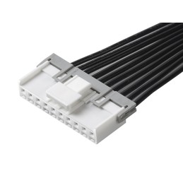 1 pcs - Molex 10 Way Female Mini-Lock to 10 Way Female Mini-Lock Wire to Board Cable, 300mm