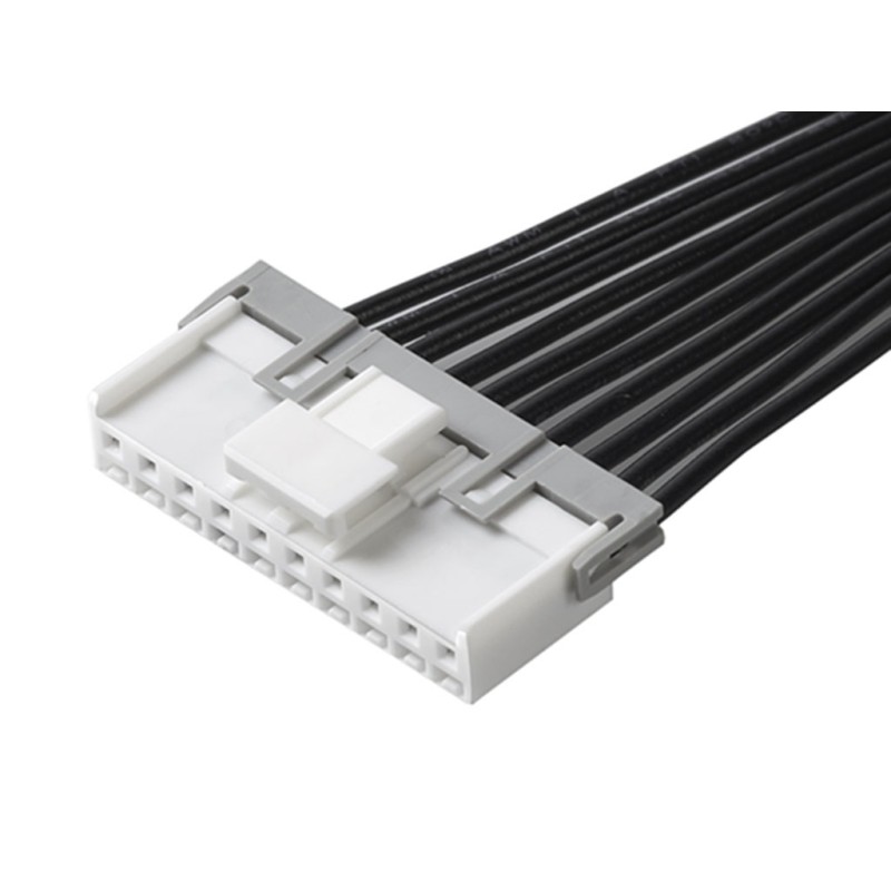 1 pcs - Molex 10 Way Female Mini-Lock to 10 Way Female Mini-Lock Wire to Board Cable, 300mm