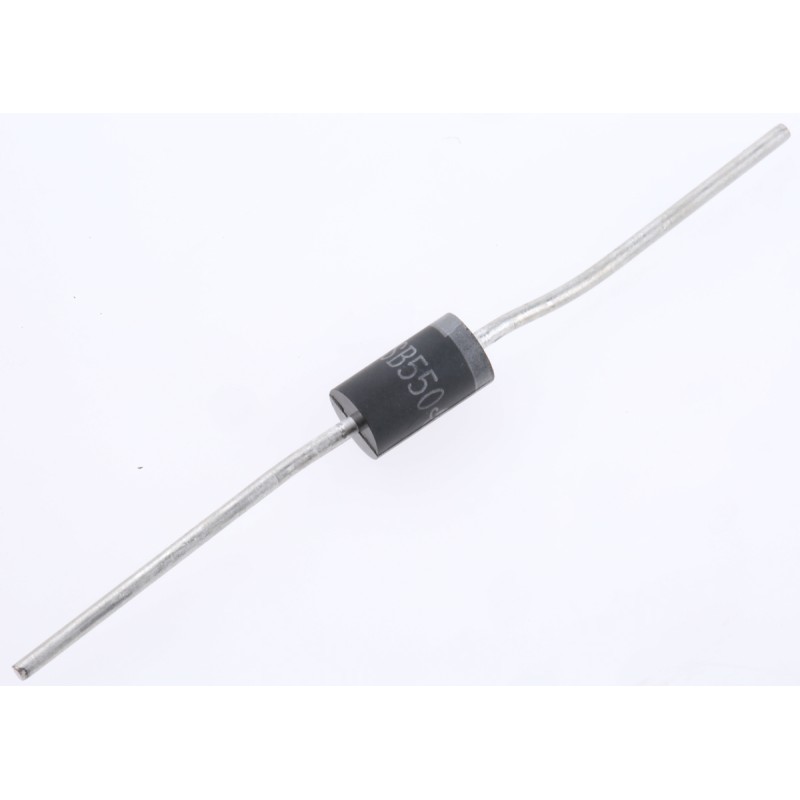 20 pcs - Vishay 50V 5A, Schottky Diode, 2-Pin DO-201AD SB550-E3/54