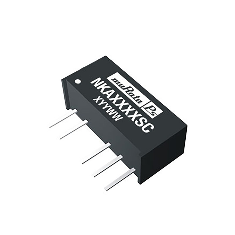 1 pcs - Murata Power Solutions NKA DC-DC Converter, ±5V dc/ ±100mA Output, 10.8 - 13.2 V dc Input, 1W, Through Hole,