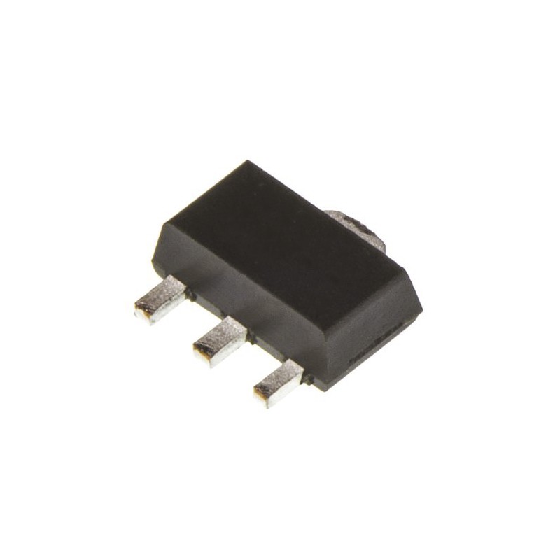10 pcs - STMicroelectronics LDK220U33R, 1 Low Dropout Voltage, Voltage Regulator 200mA, 3.3 V 3-Pin, SOT-89