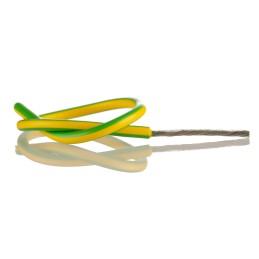 1 Reel of 100 M - Lapp Green/Yellow 2.5 mm² Hook Up Wire, 13 AWG, 100m, PVC Insulation