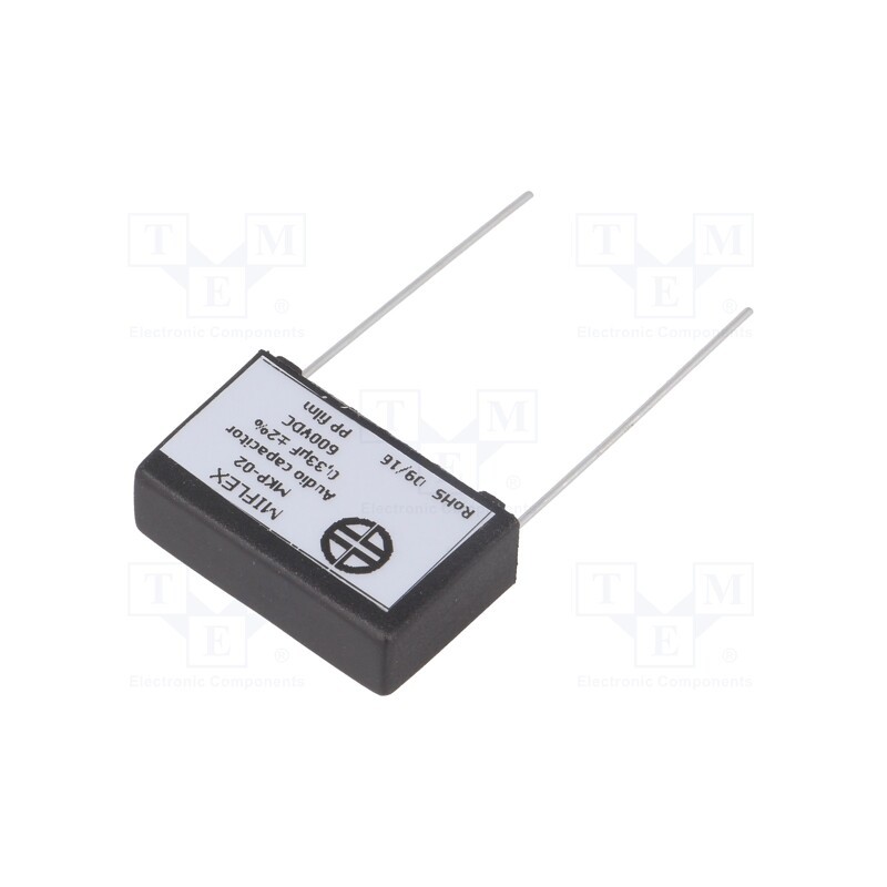 1 pcs x MIFLEX - MKP02EH433G-B - Capacitor: polypropylene, 330nF, 600VDC, 22.5mm, ±2%, -25÷85°C, THT