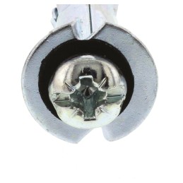 25 pcs - RawlPlug Steel Expanding Bolt Cavity Fixing, 8mm fixing hole diameter