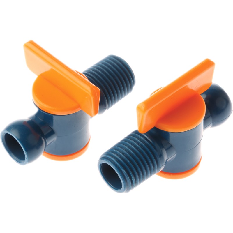 2 pcs - RS PRO 1/4in NPT Valve