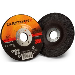 20 pcs - 3M 7100074407 Cubitron II Ceramic Grinding Wheel, 180mm Diameter, 483μm Grit
