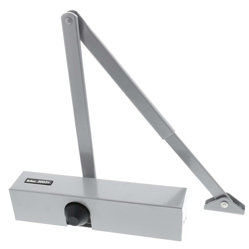 1 pcs - Briton Silver Fire Door Suitable Door Closer