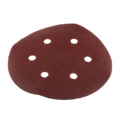 25 pcs - RS PRO Aluminium Oxide Sanding Disc, 150mm, P180 Grit, 25 in pack