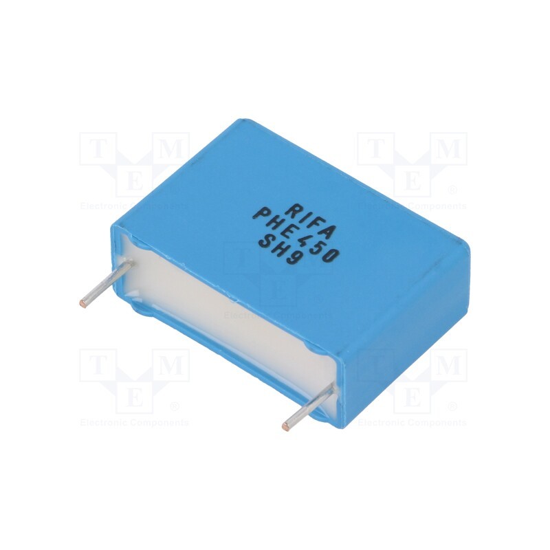 1 pcs x KEMET - PHE450XD5100JD15R06L2 - Capacitor: polypropylene, 10nF, 26x9x18.5mm, THT, ±5%, 22.5mm