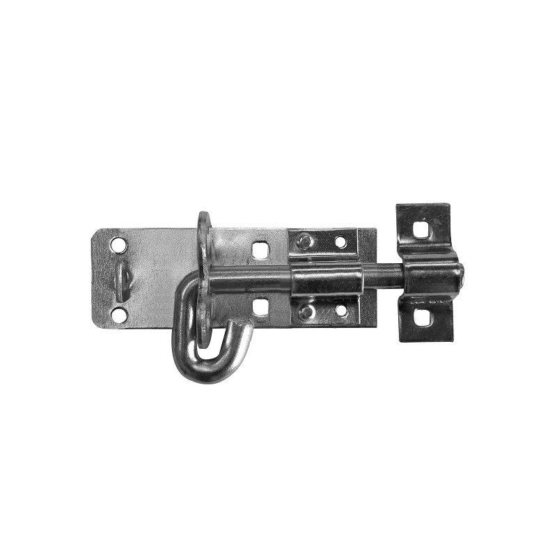 1 pcs - RS PRO Steel Padlockable Zinc Door Bolt