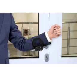 1 pcs - TR Fastenings Black Hands Free Door Opener