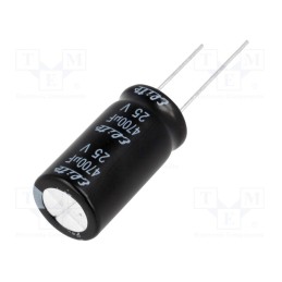 1 pcs x Elite - PF1E472MNN1632 - Capacitor: electrolytic, THT, 4700uF, 25VDC, Ø16x32mm, Pitch: 7.5mm