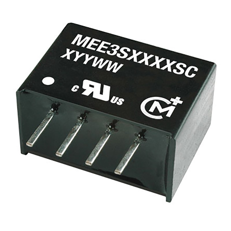 1 pcs - Murata Power Solutions MEE3 DC-DC Converter, 12V dc/ 250mA Output, 10.8 - 13.2 V dc Input, 3W, Through Hole,