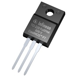 20 pcs - N-Channel MOSFET, 9 A, 600 V, 3-Pin TO-220 FP Infineon IPA60R360P7SXKSA1
