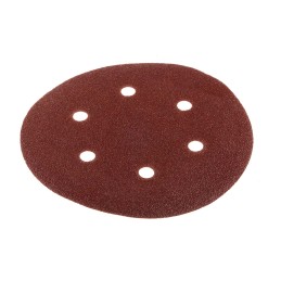 25 pcs - RS PRO Aluminium Oxide Sanding Disc, 150mm, P60 Grit, 25 in pack