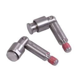 1 pcs - RS PRO Stainless Steel Concealed Hinge, Screw Fixing, 51.5mm x 12mm