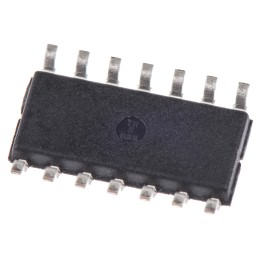 1 pcs - Microchip, Quad 16-bit- ADC 0.015ksps, 14-Pin SOIC