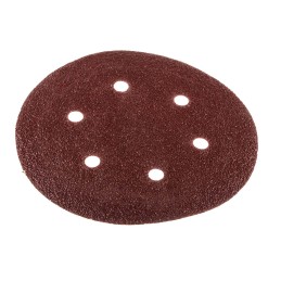 25 pcs - RS PRO Aluminium Oxide Sanding Disc, 150mm, P40 Grit, 25 in pack
