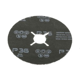 25 pcs - RS PRO Aluminium Oxide Flap Disc, 115mm, Coarse Grade, P36 Grit, 25 in pack
