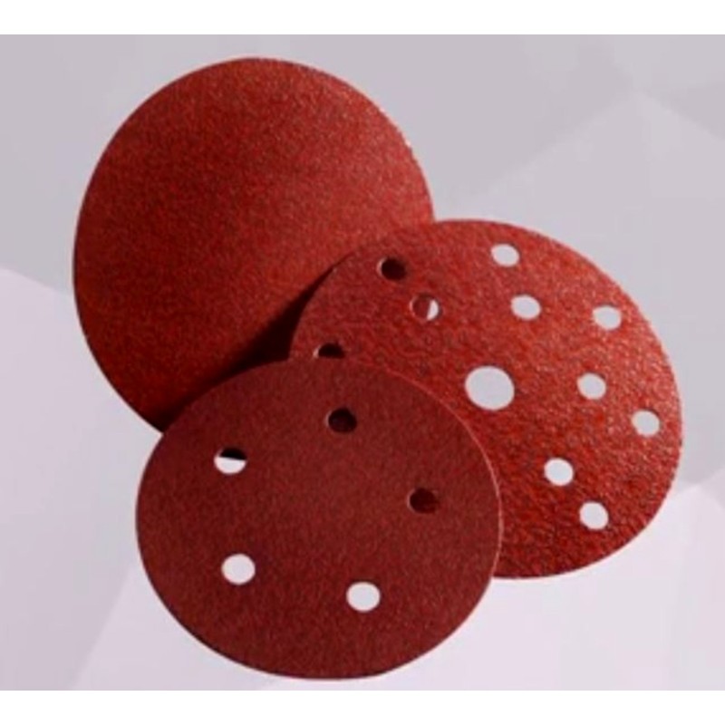 250 pcs - 3M Cubitron II Ceramic Sanding Disc, 152mm, 120+ Grade, 102μm Grit, 7100226879, 250 in pack