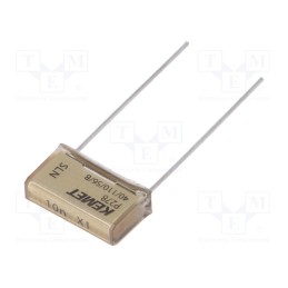 1 pcs x KEMET - P278QE103M480A - Capacitor: paper, X1, 10nF, 480VAC, 15.2mm, ±20%, THT, P278, 1000VDC