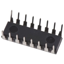 10 pcs - Texas Instruments CD4504BE, Voltage Level Shifter Voltage Level Shifter CMOS, TTL to CMOS, 16-Pin PDIP